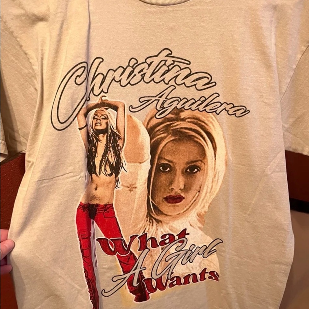Christina Aguilera Graphic T-Shirt urban outfitters